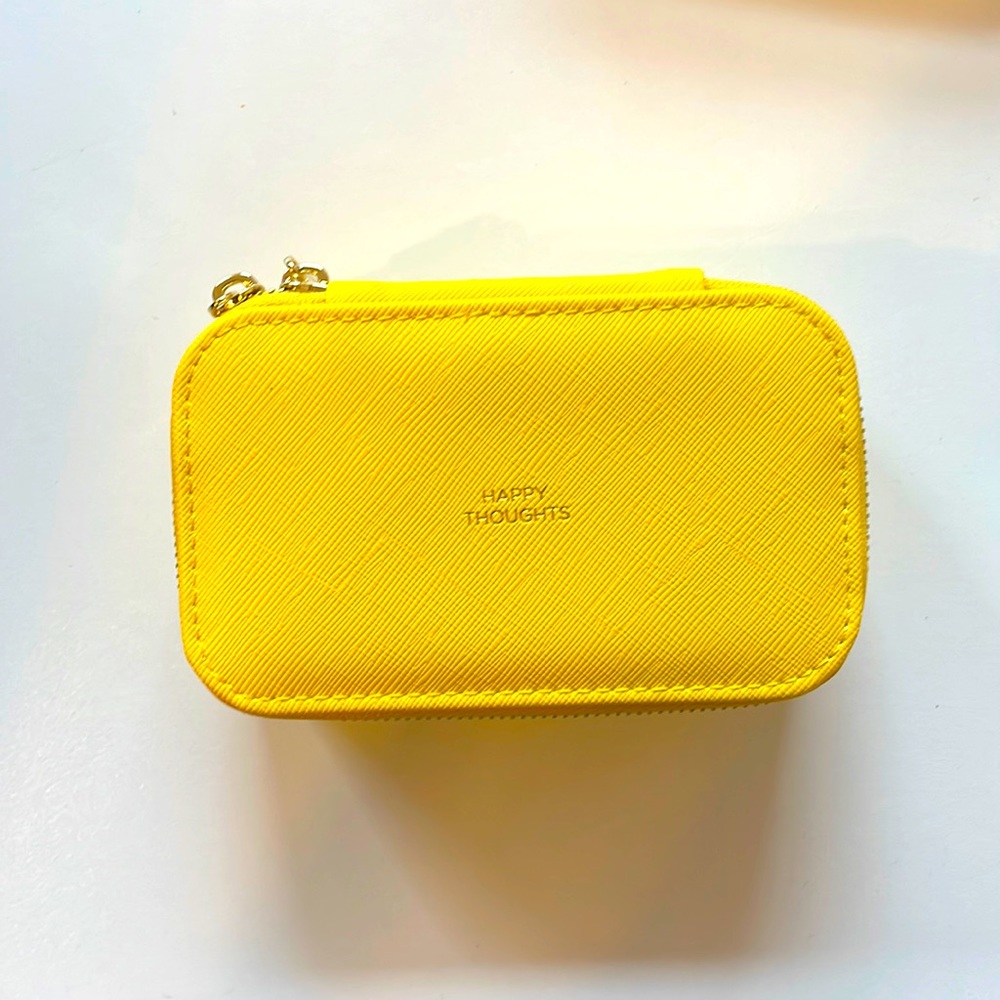Happy Thoughts Travel Jewelry Box